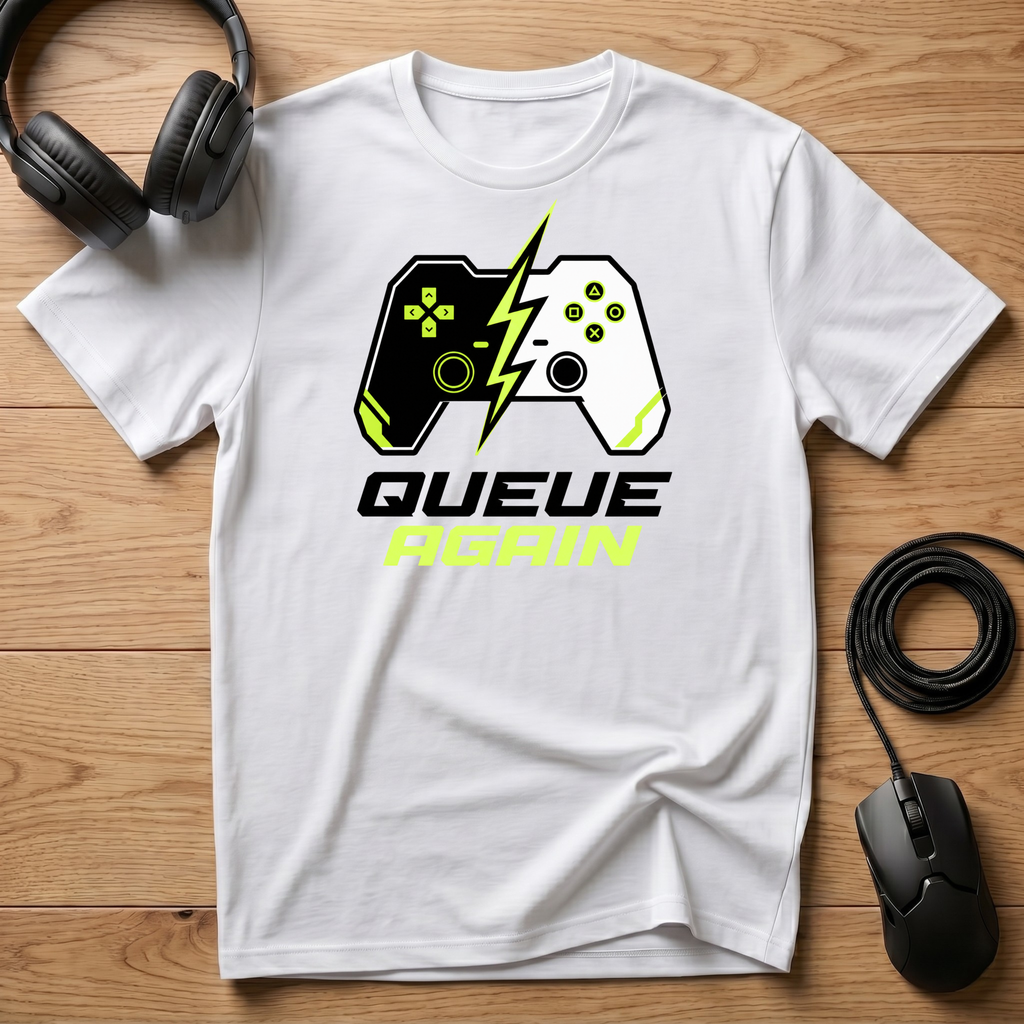 Queue Again T-Shirt