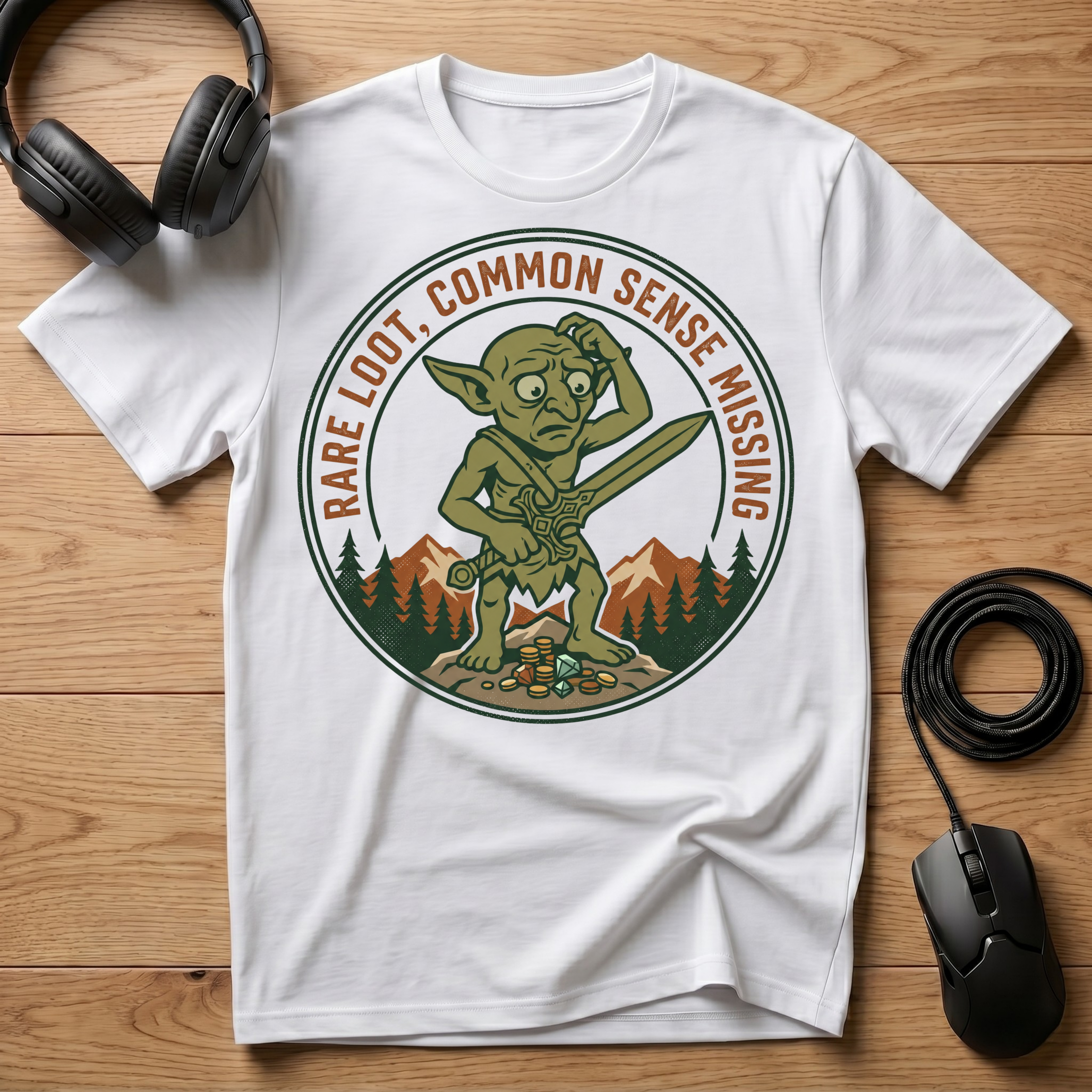 Rare Loot, Common Sense Missing T-Shirt
