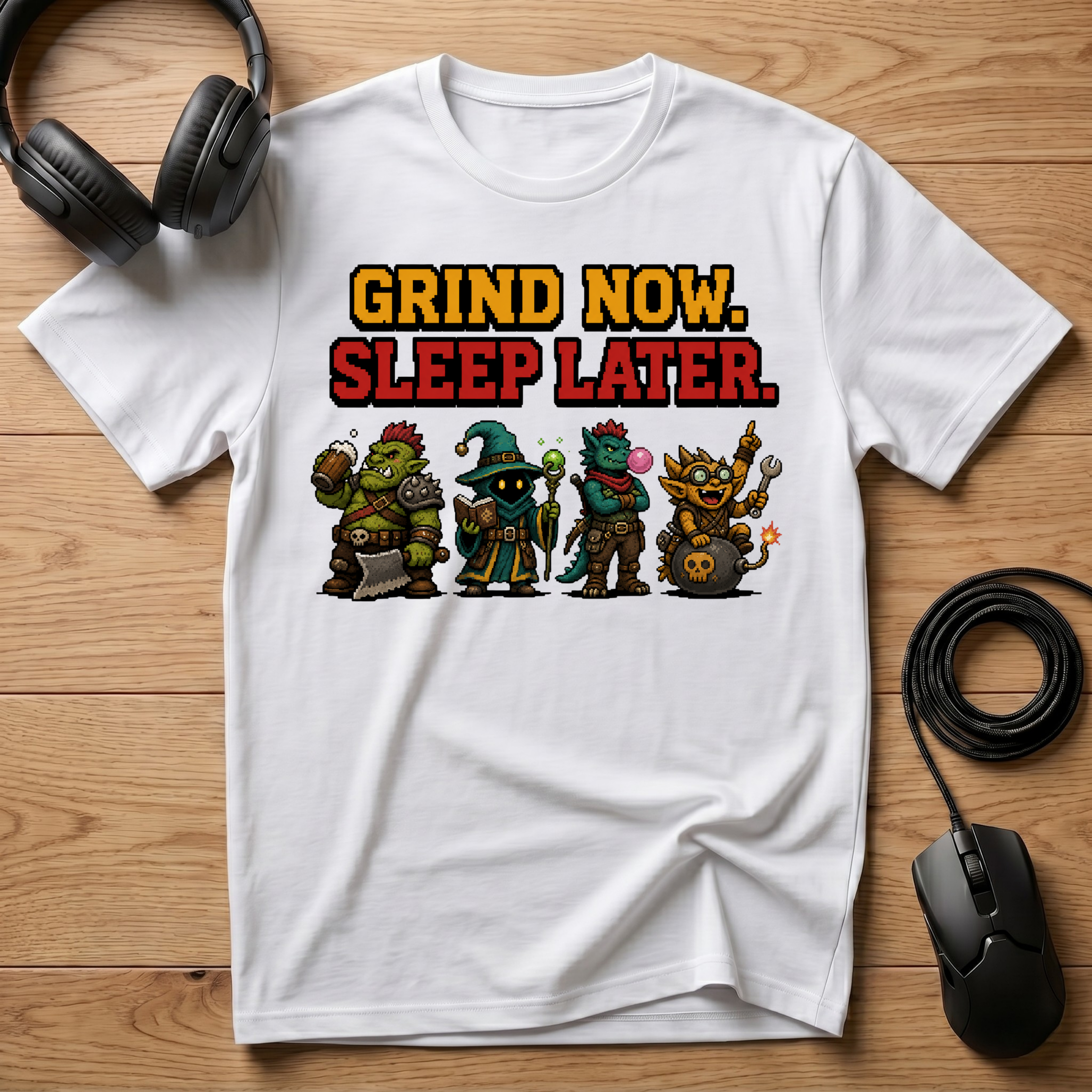 Grind Now. Sleep Later. T-Shirt