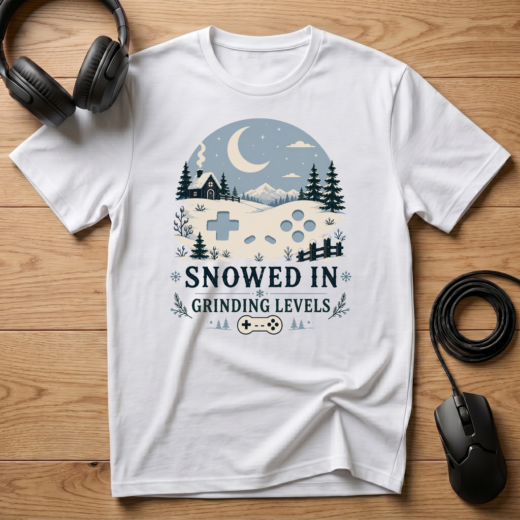 Snowed in Grinding Levels T-Shirt