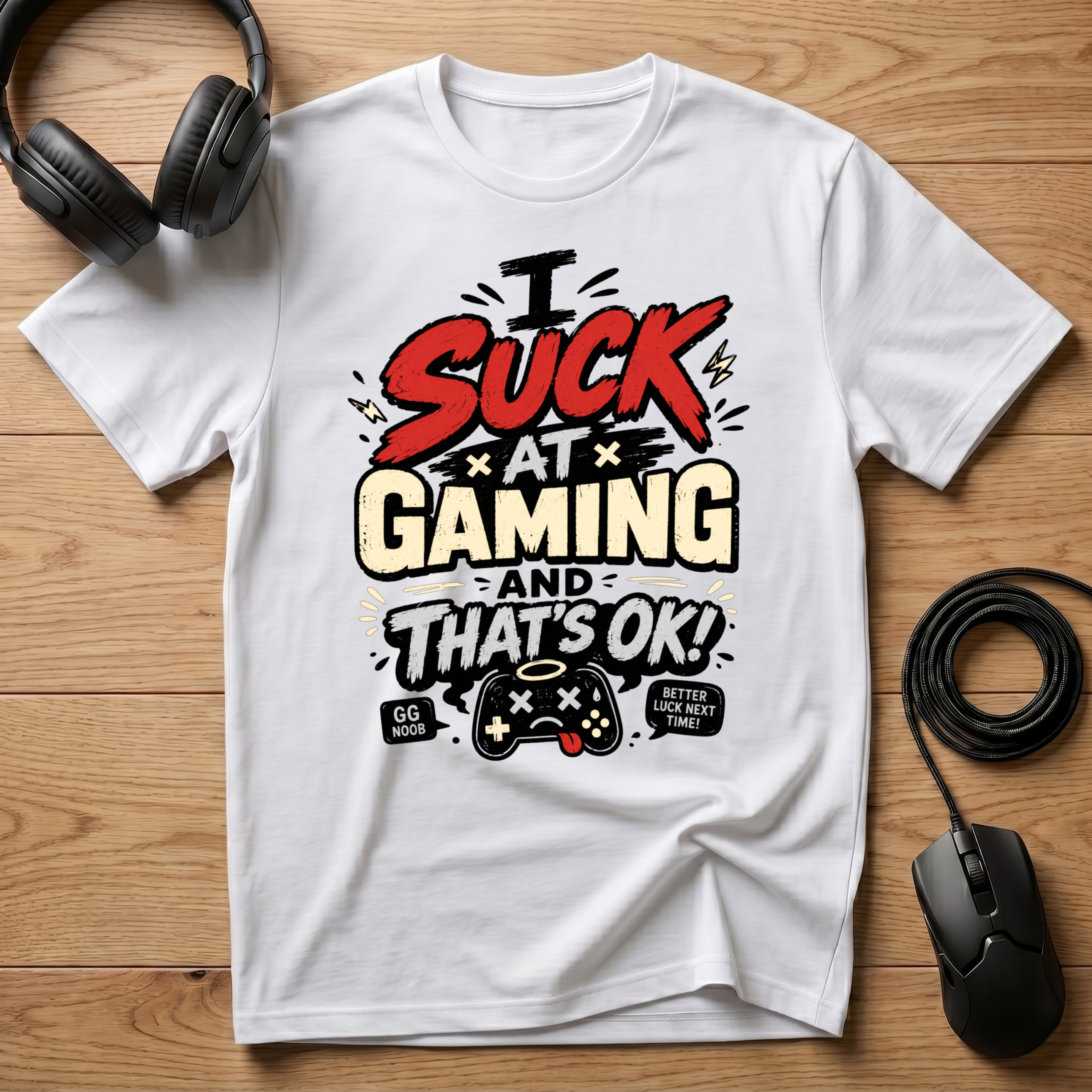 I Suck at Gaming and That's Ok? T-Shirt