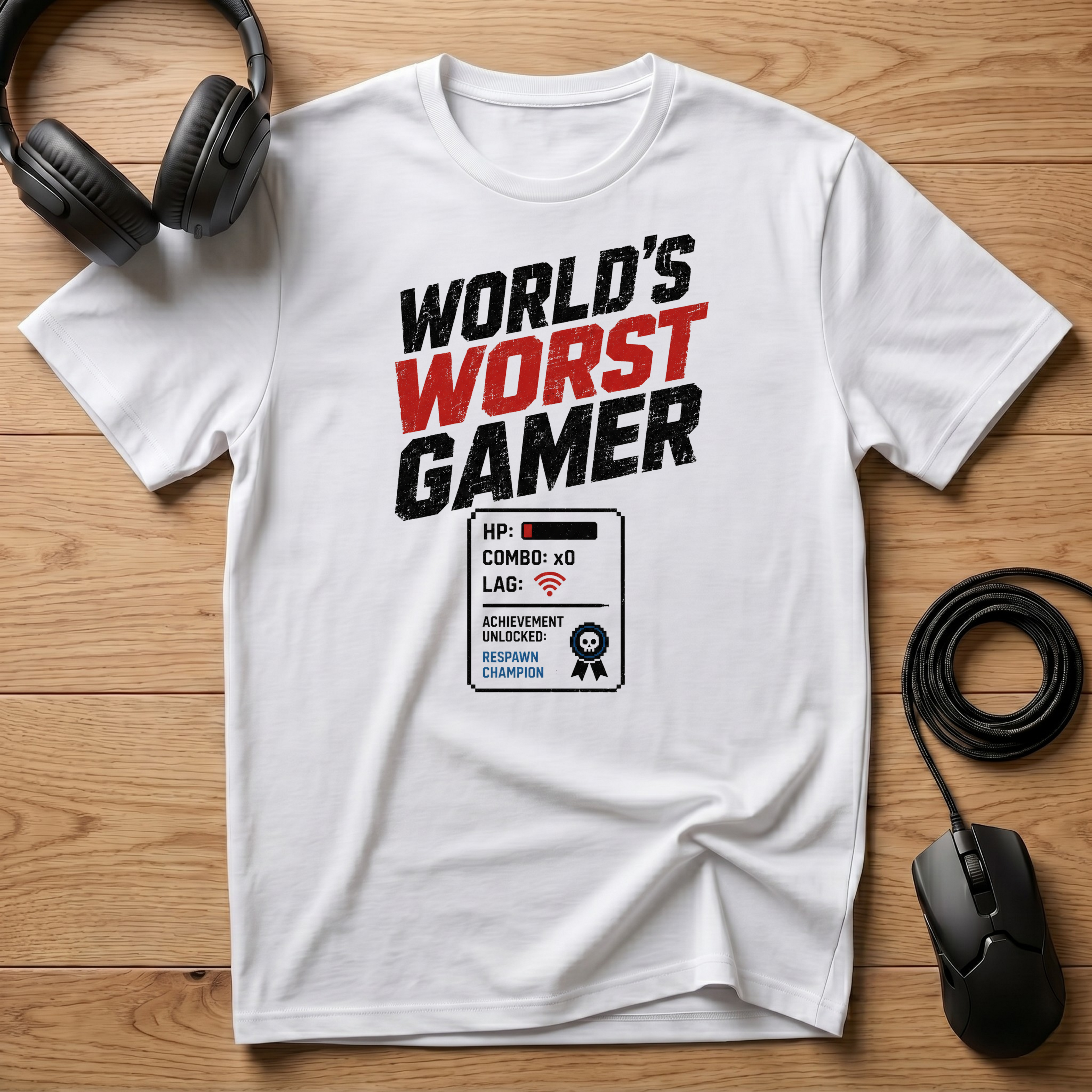World's Worst Gamer T-Shirt