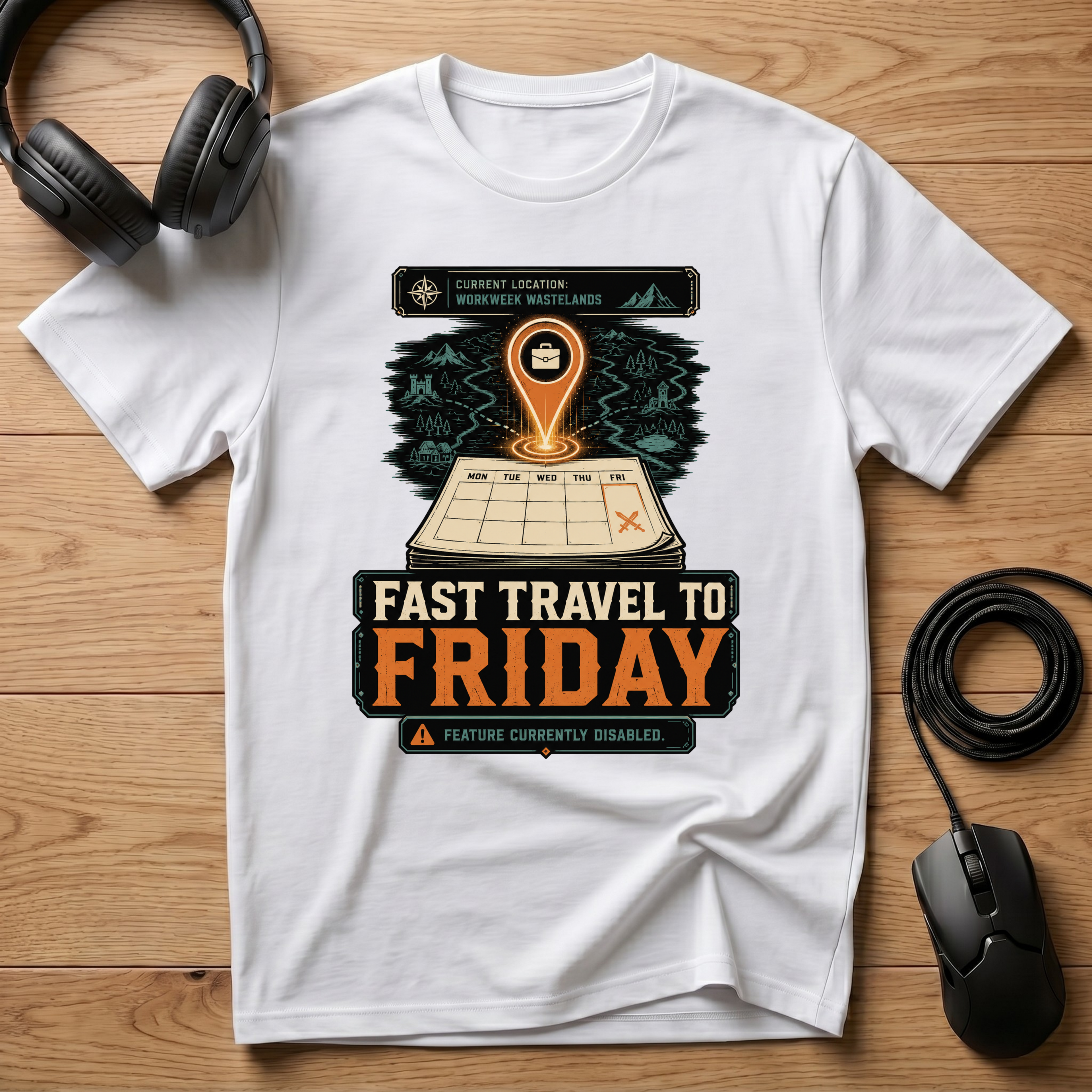 Fast Travel To Friday T-Shirt