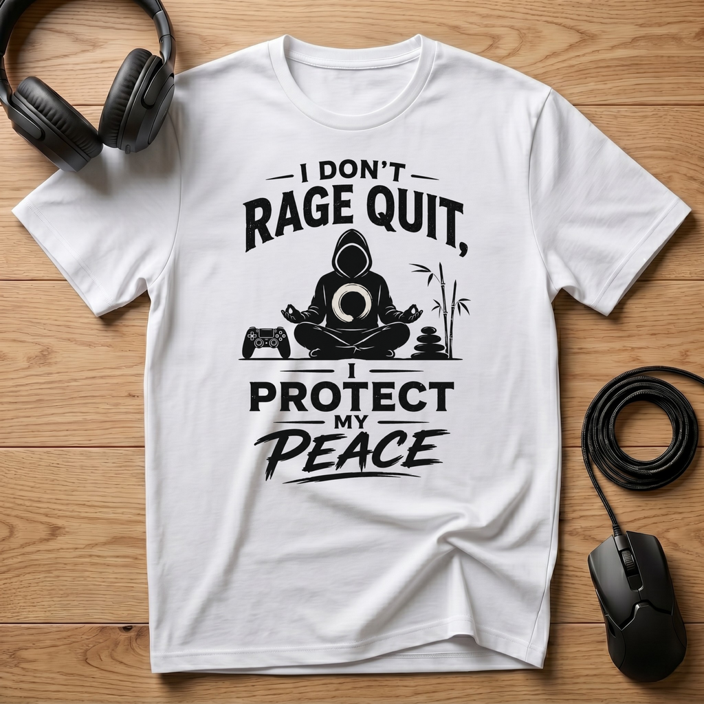 I Don't Rage Quit I Protect My Peace T-Shirt