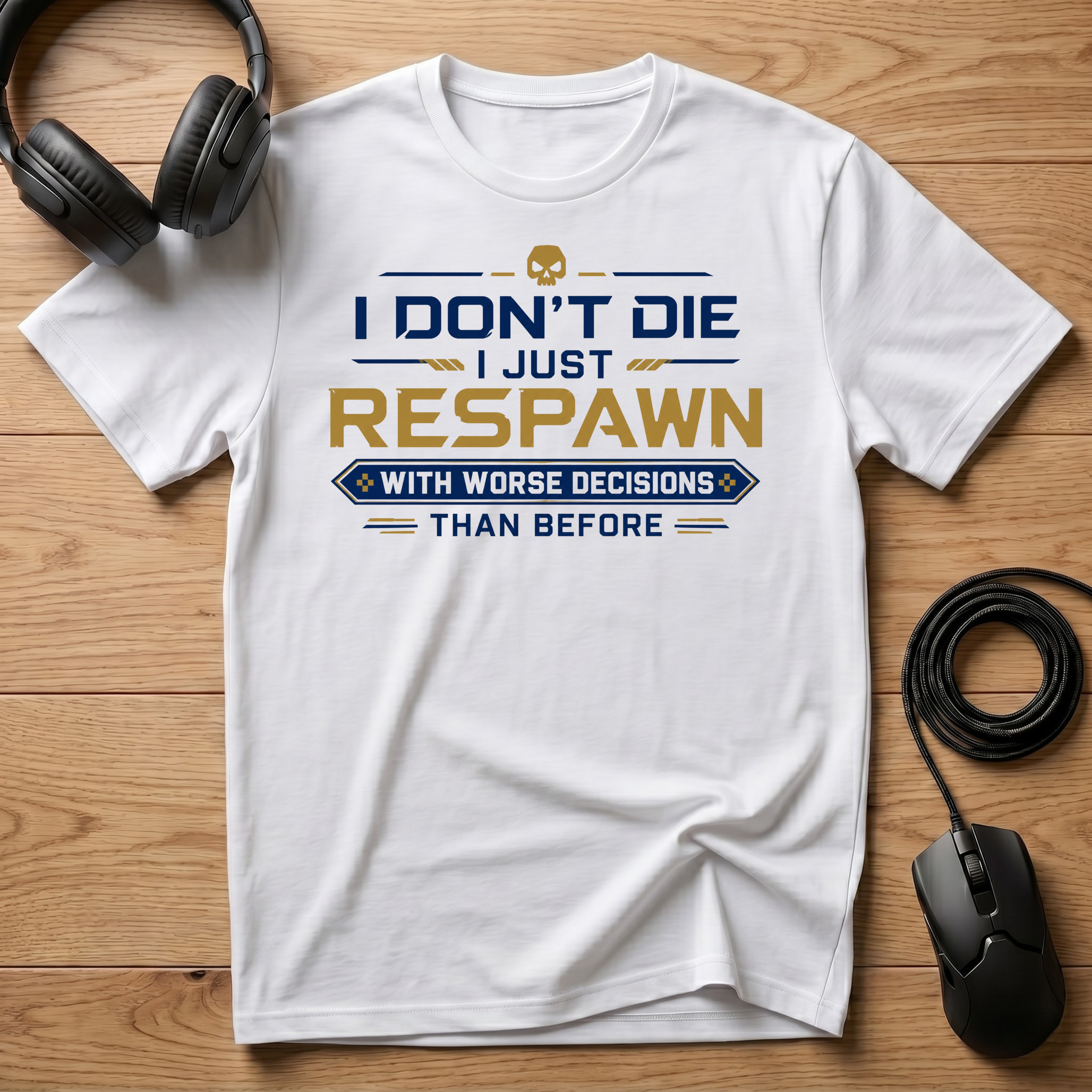 I Don't Die I Just Respawn T-Shirt